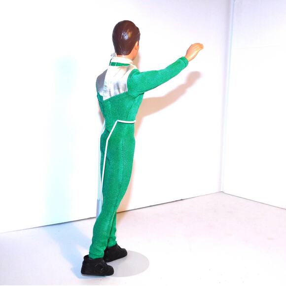 12" 1990 Mattel's  Ken in Green Power Ranger Cosplay Outfit - Picture 4 of 9